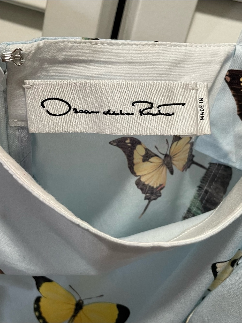 Oscar de la Renta Butterfly Sundress - Picture 7 of 8